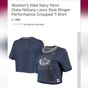 Nike Penn State crop t-shirt